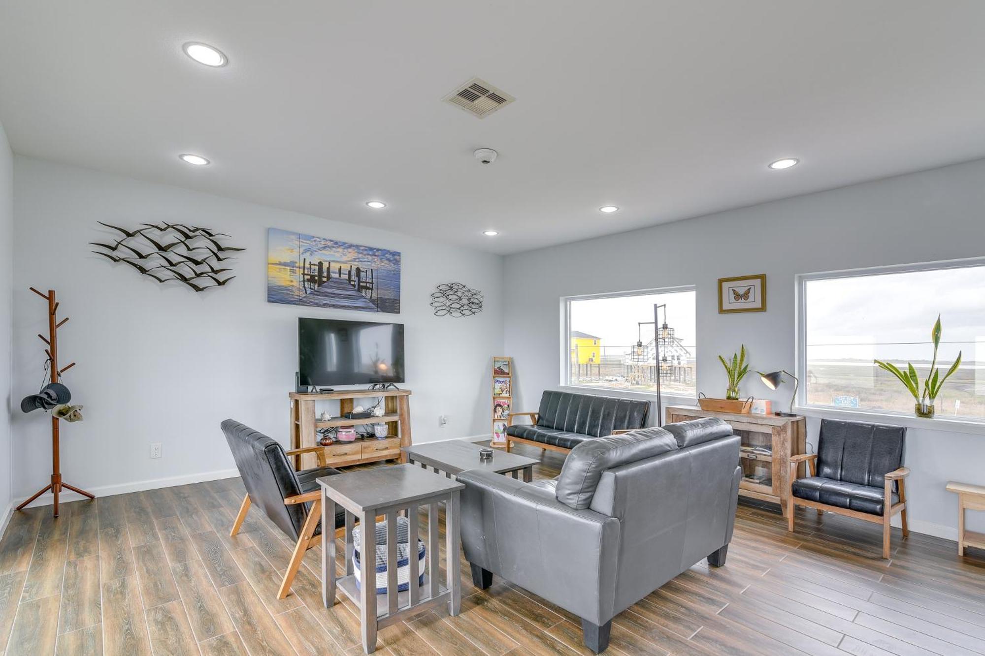 Ocean-View Surfside Home With Boardwalk To Beach! Surfside Beach Exterior photo