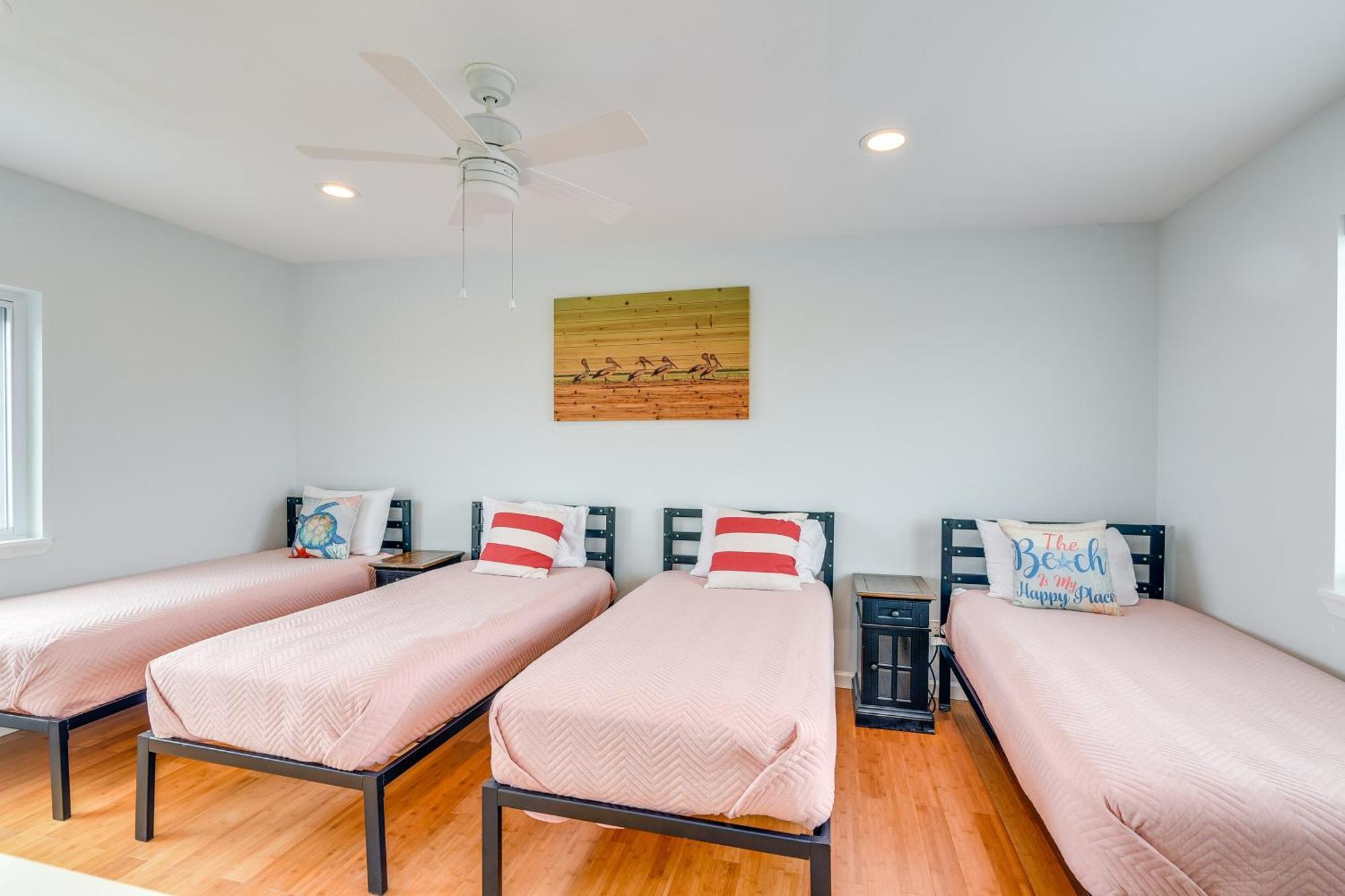 Ocean-View Surfside Home With Boardwalk To Beach! Surfside Beach Exterior photo