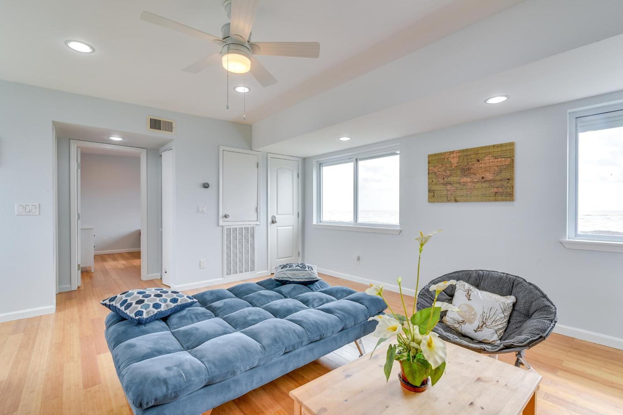 Ocean-View Surfside Home With Boardwalk To Beach! Surfside Beach Exterior photo